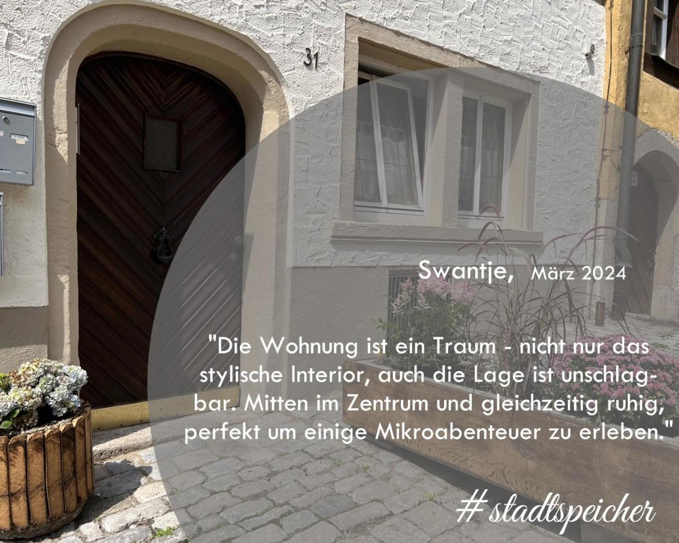 #Stadtspeicher - Blauer Stern Das Apartment Mitten In Der Altstadt Rothenburg ob der Tauber Extérieur photo